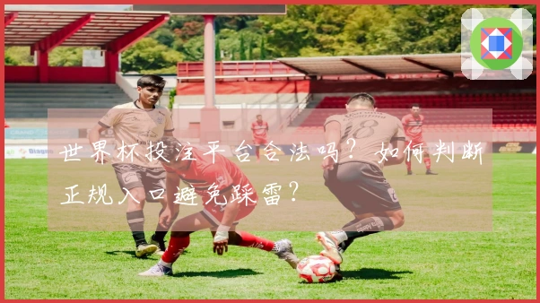 世界杯投注平台合法吗？如何判断正规入口避免踩雷？